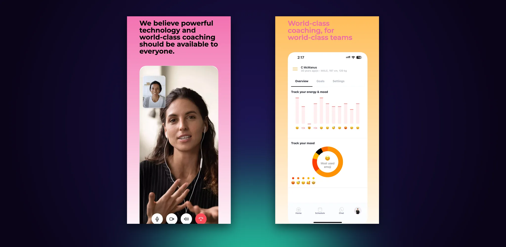 HumanOS — coaching and health-tracking app