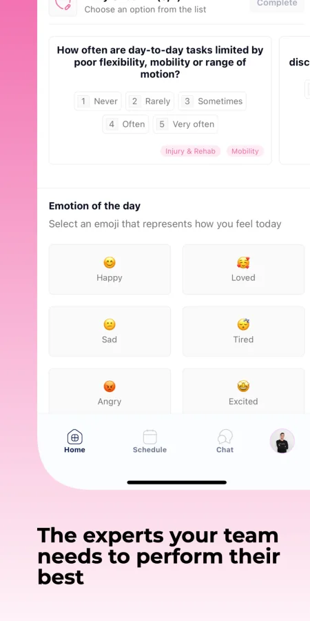HumanOS — screen 2