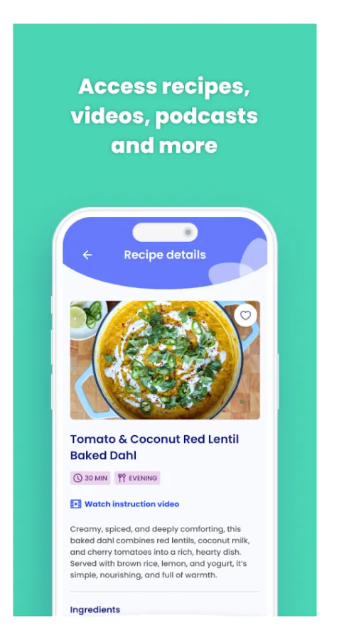 My Healthy Weight — screen 4